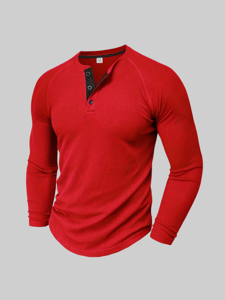 Mason - Casual Ribbed Long Sleeve