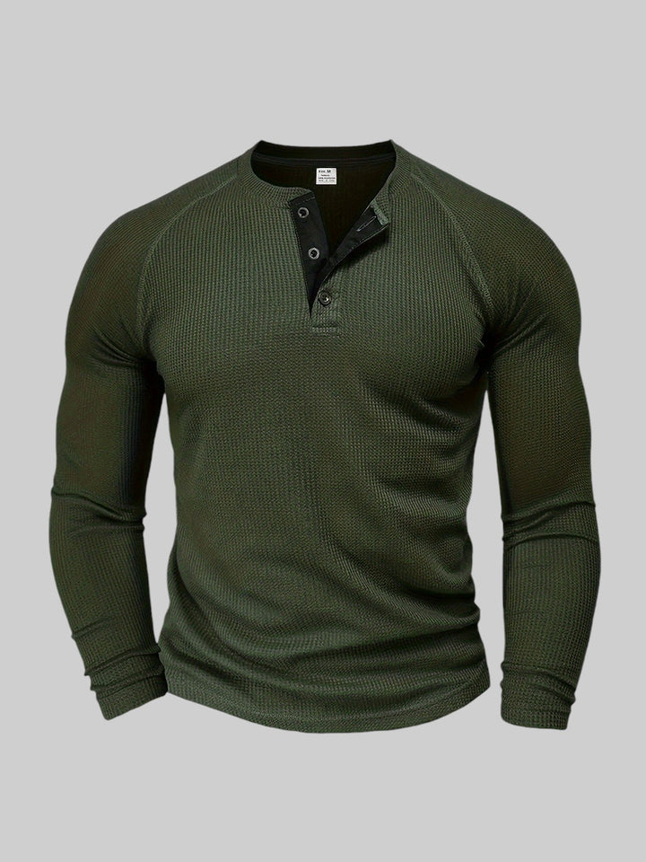 Mason - Casual Ribbed Long Sleeve