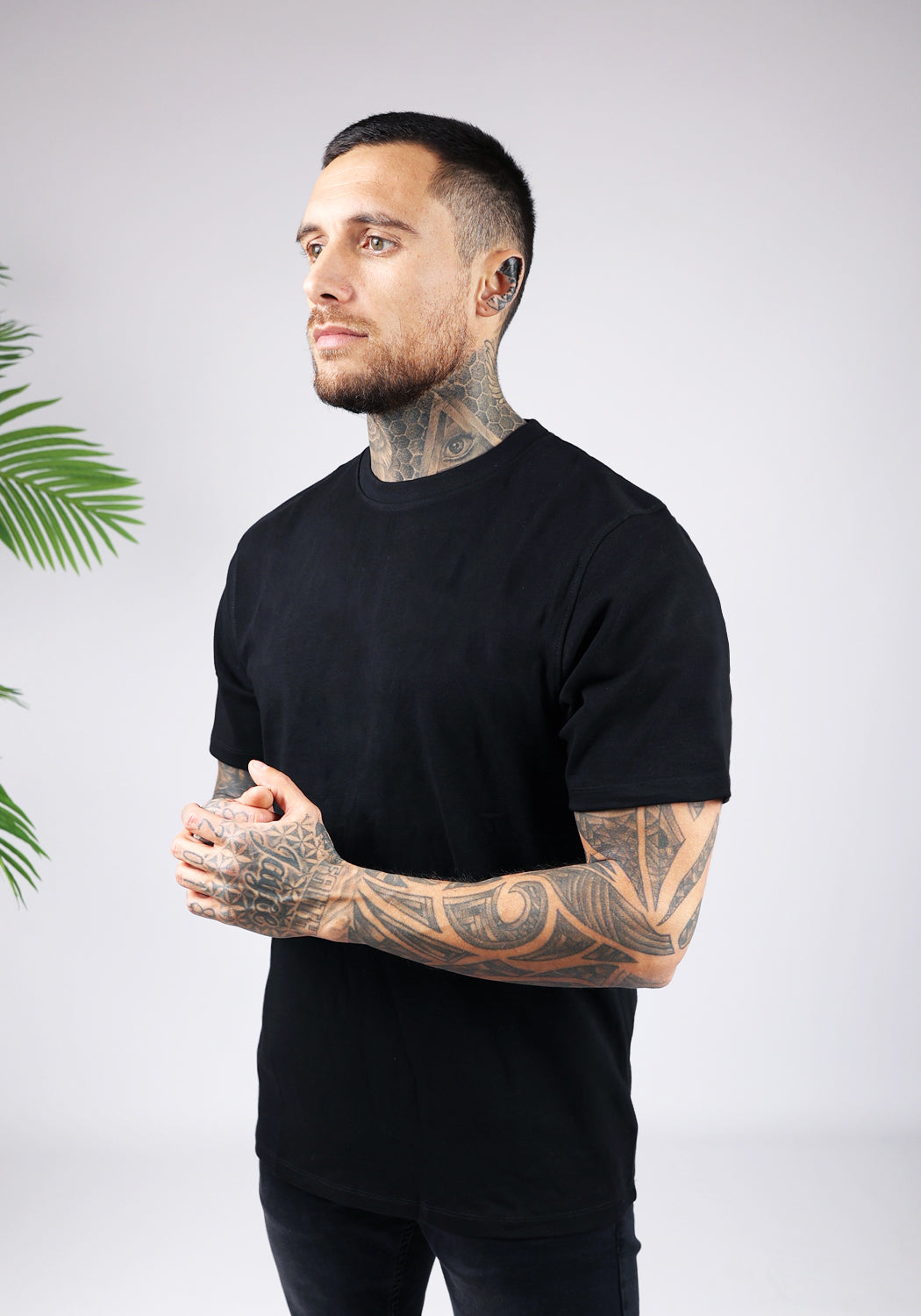 Relaxed-Fit Tshirt – Black